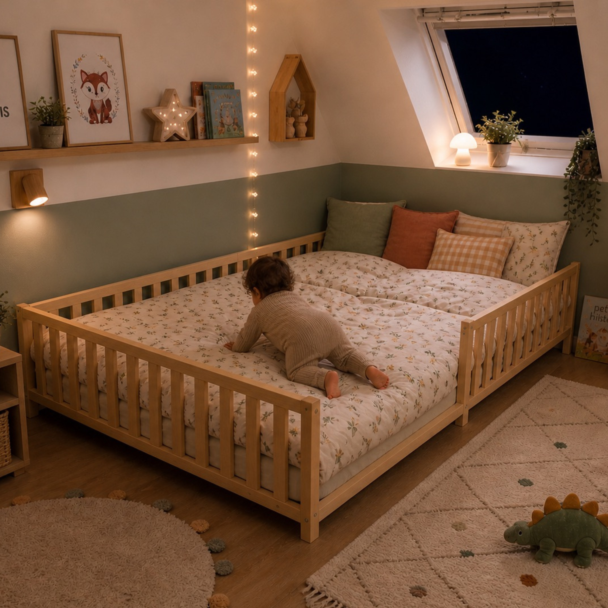 Guide complet du lit au sol : pourquoi de plus en plus de parents le choisissent pour favoriser l’autonomie de leur enfant