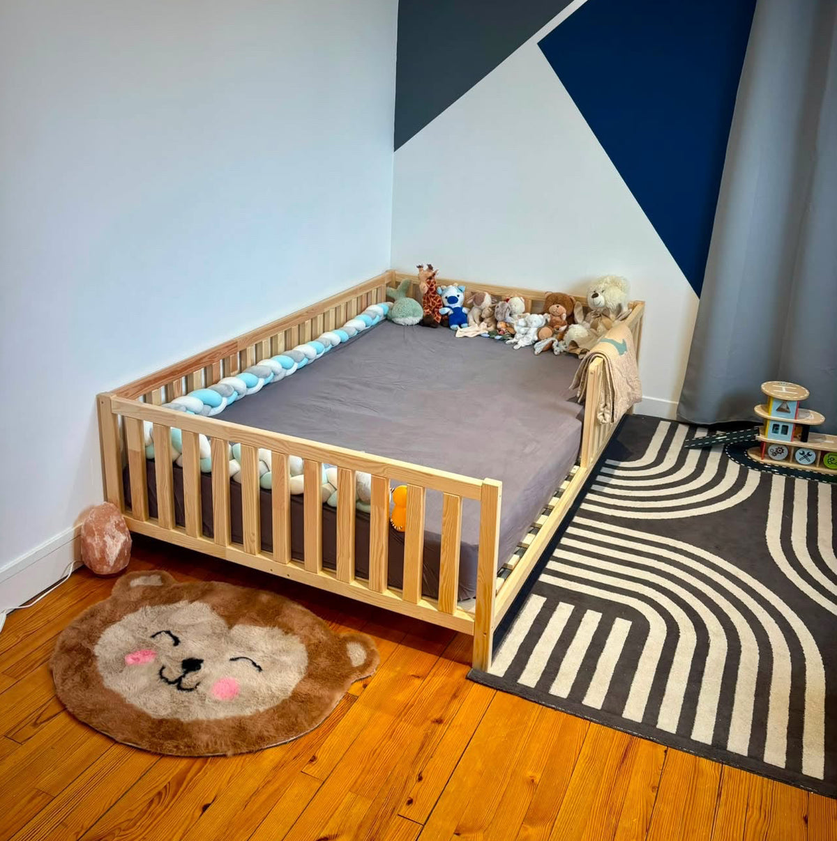 Lit Ourson en bois massif
