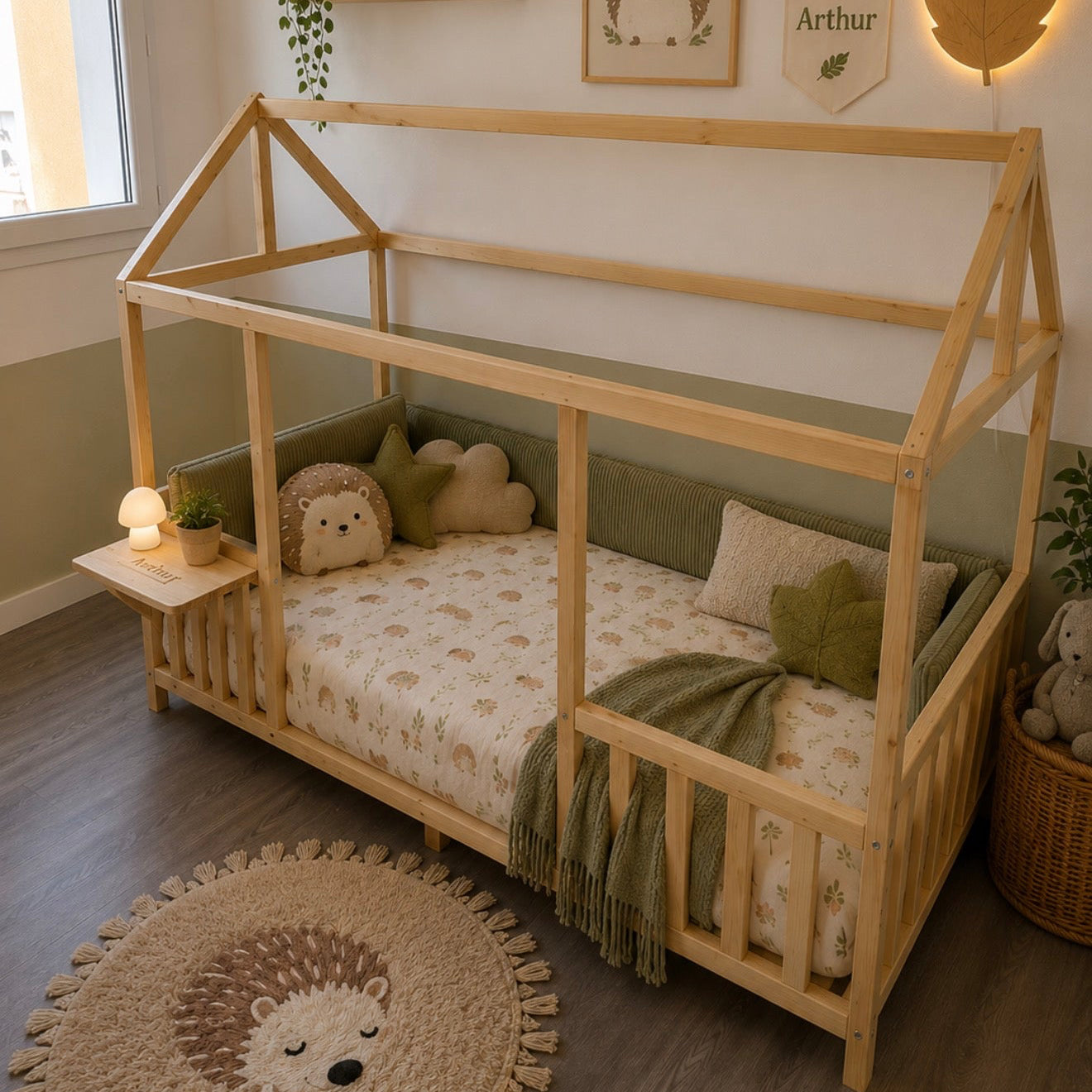 Lit cabane montessori made in France