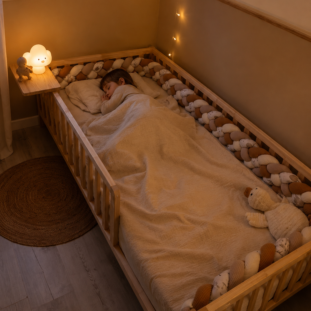 Lit Ourson en bois massif