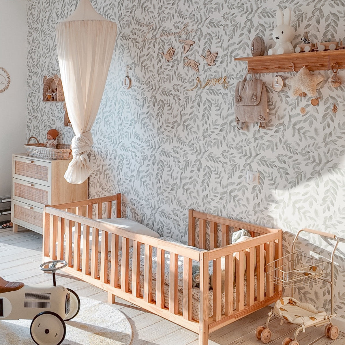 Lit Ourson en bois massif
