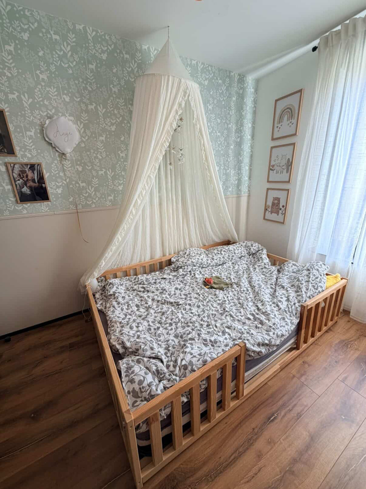 Lit Ourson en bois massif