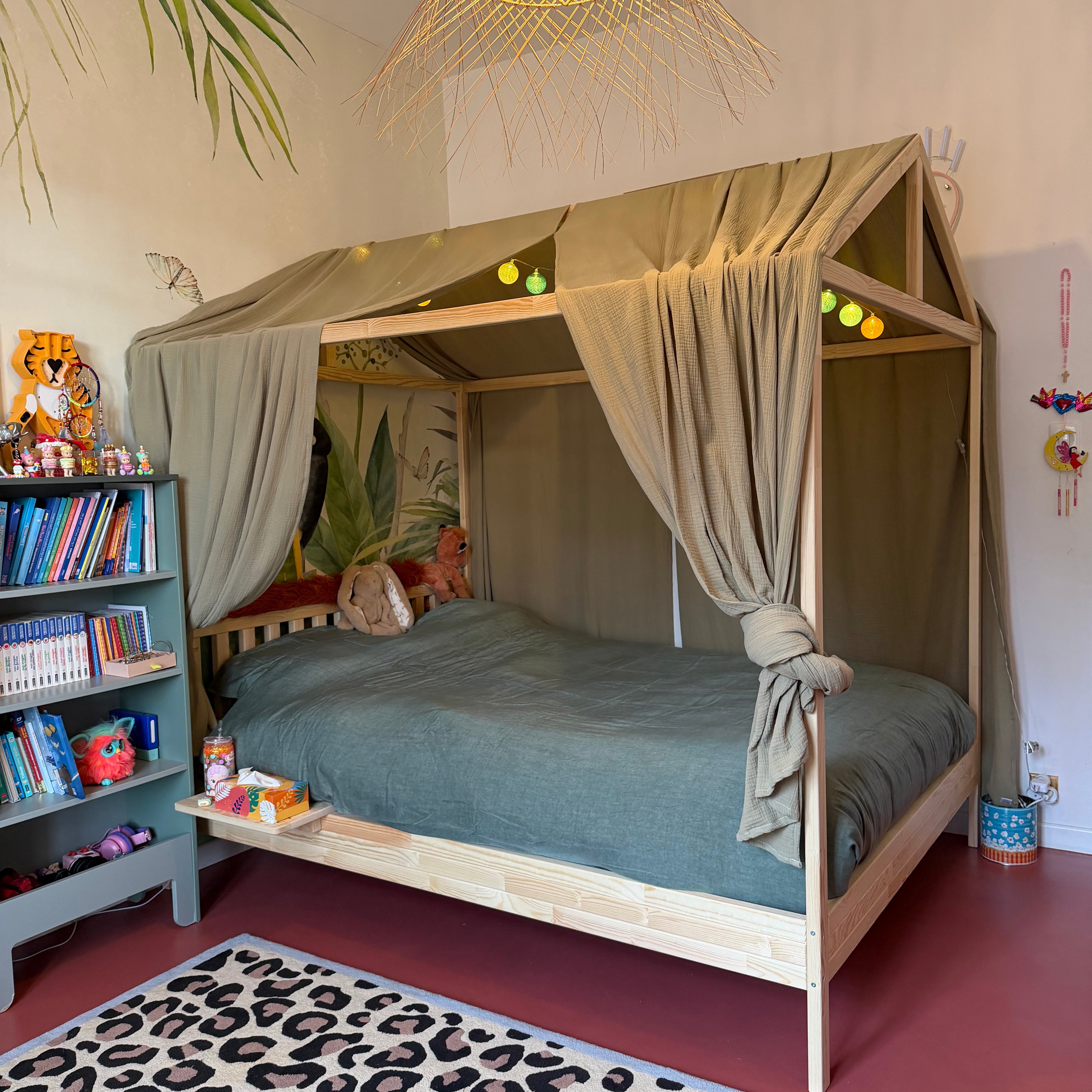 Ciel de lit cabane made in France 