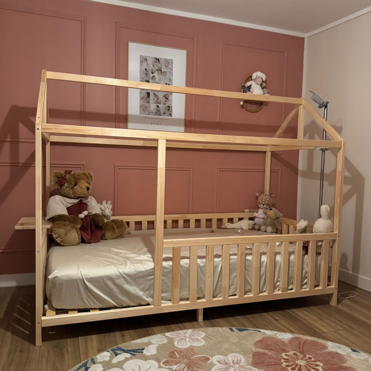     Lit cabane artisanal fabriqué en France pour enfant